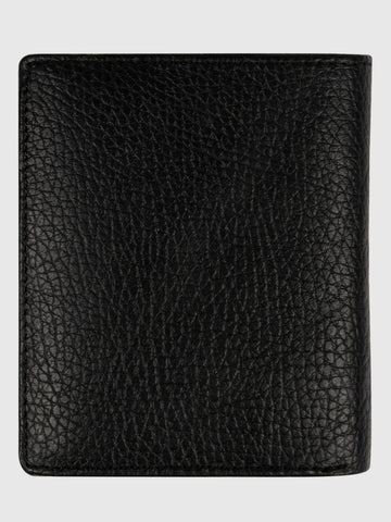 Black Textured Wallet