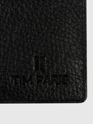 Black Textured Wallet