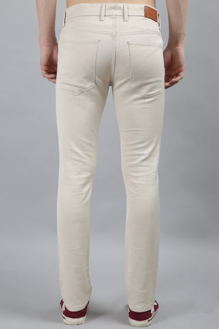 Mens Cotton Chinos Stretchable Solid Chinos