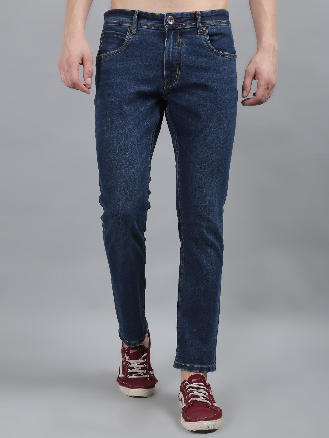 Mens Denim Jeans Stretchable Solid jeans