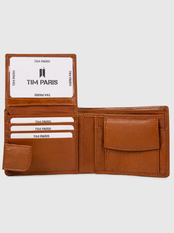 Tan Leather Wallet