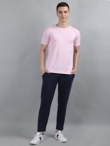 Mens Knitted Round Neck T-Shirt