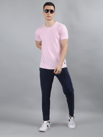 Mens Knitted Round Neck T-Shirt