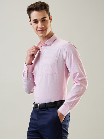 Tim Paris Formal Shirt: Pink Stripe