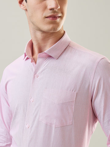 Tim Paris Formal Shirt: Pink Stripe