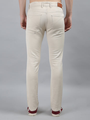 Mens Cotton Chinos Stretchable Solid Chinos