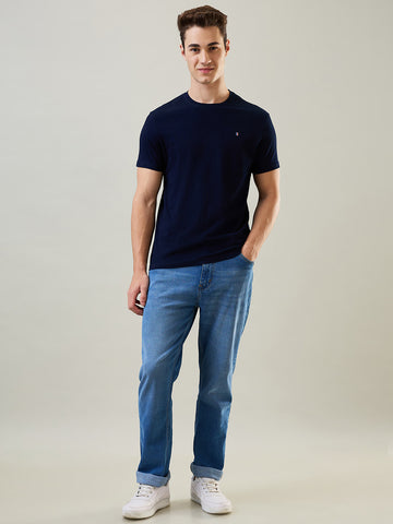 Tim Paris T-Shirt: Rinse Round Neck Solid