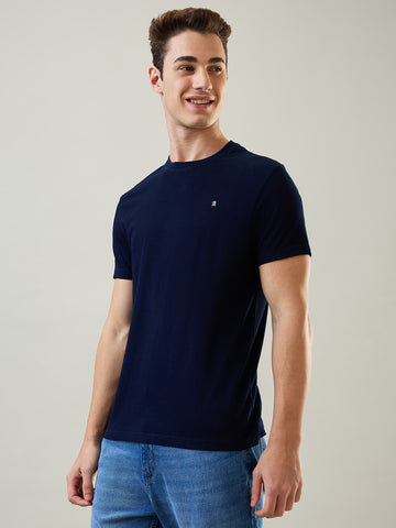 Tim Paris T-Shirt: Rinse Round Neck Solid