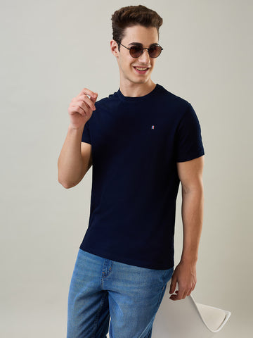 Tim Paris T-Shirt: Rinse Round Neck Solid