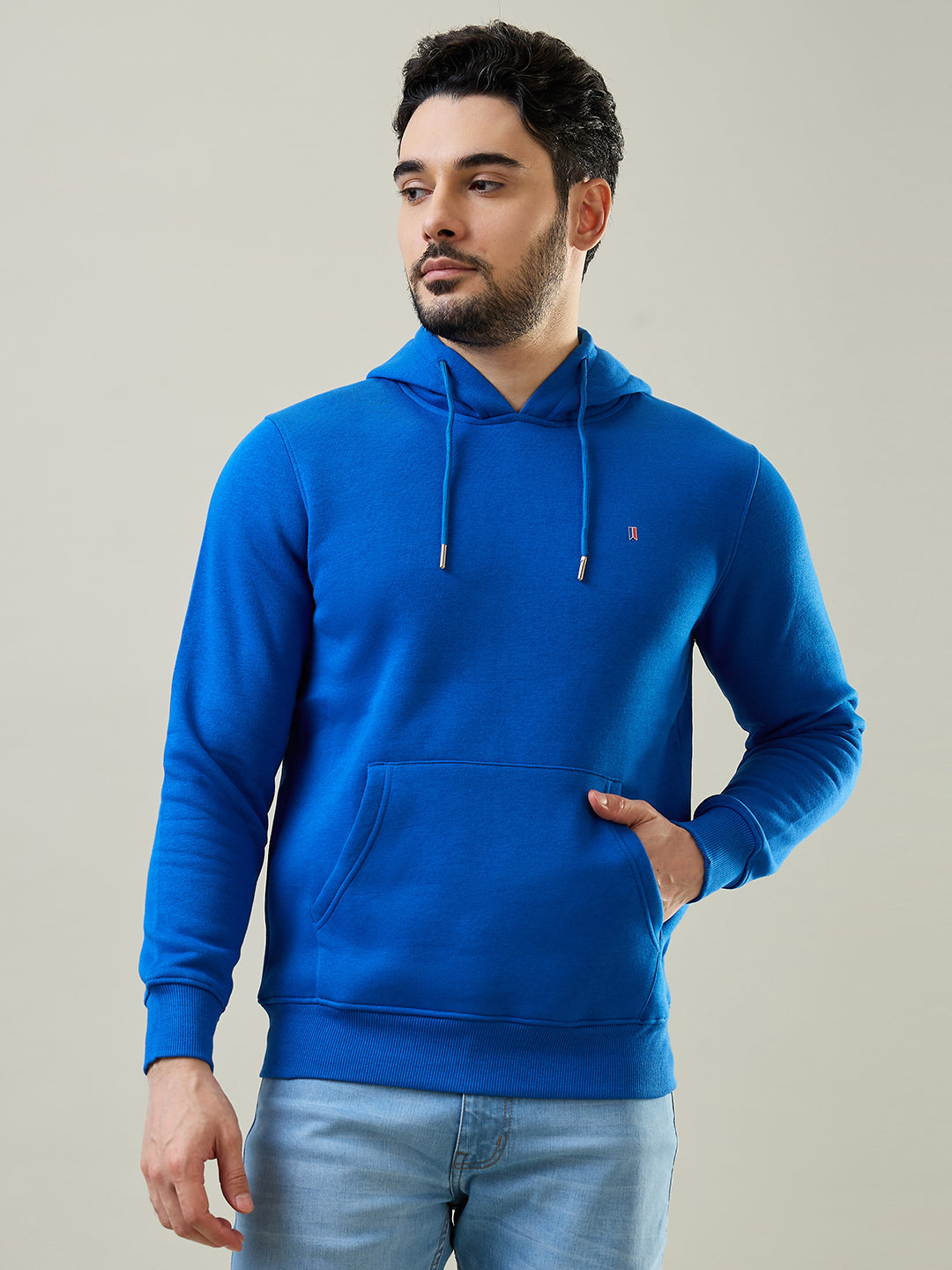 Tim Paris Sweatshirt: Blue Hoodie