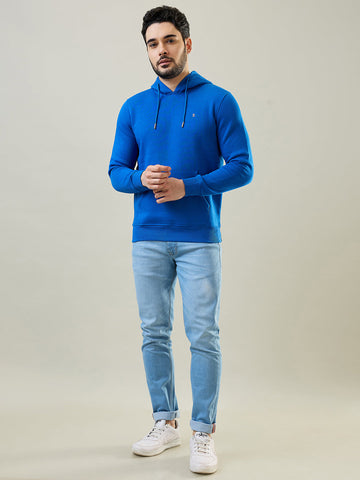 Tim Paris Sweatshirt: Blue Hoodie