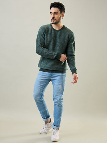 Tim Paris Deep Forest Round Neck Pullover