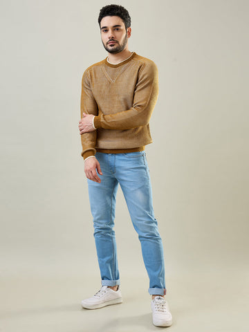 Tim Paris Wood Thrush Round Neck Pullover