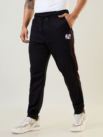 Mens Jogger Solid Black