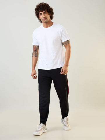 Mens Jogger Solid Black