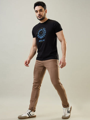 Tim Paris Light Brown Reactive Jeans