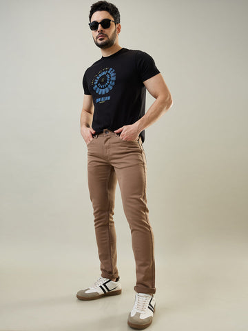 Tim Paris Light Brown Reactive Jeans