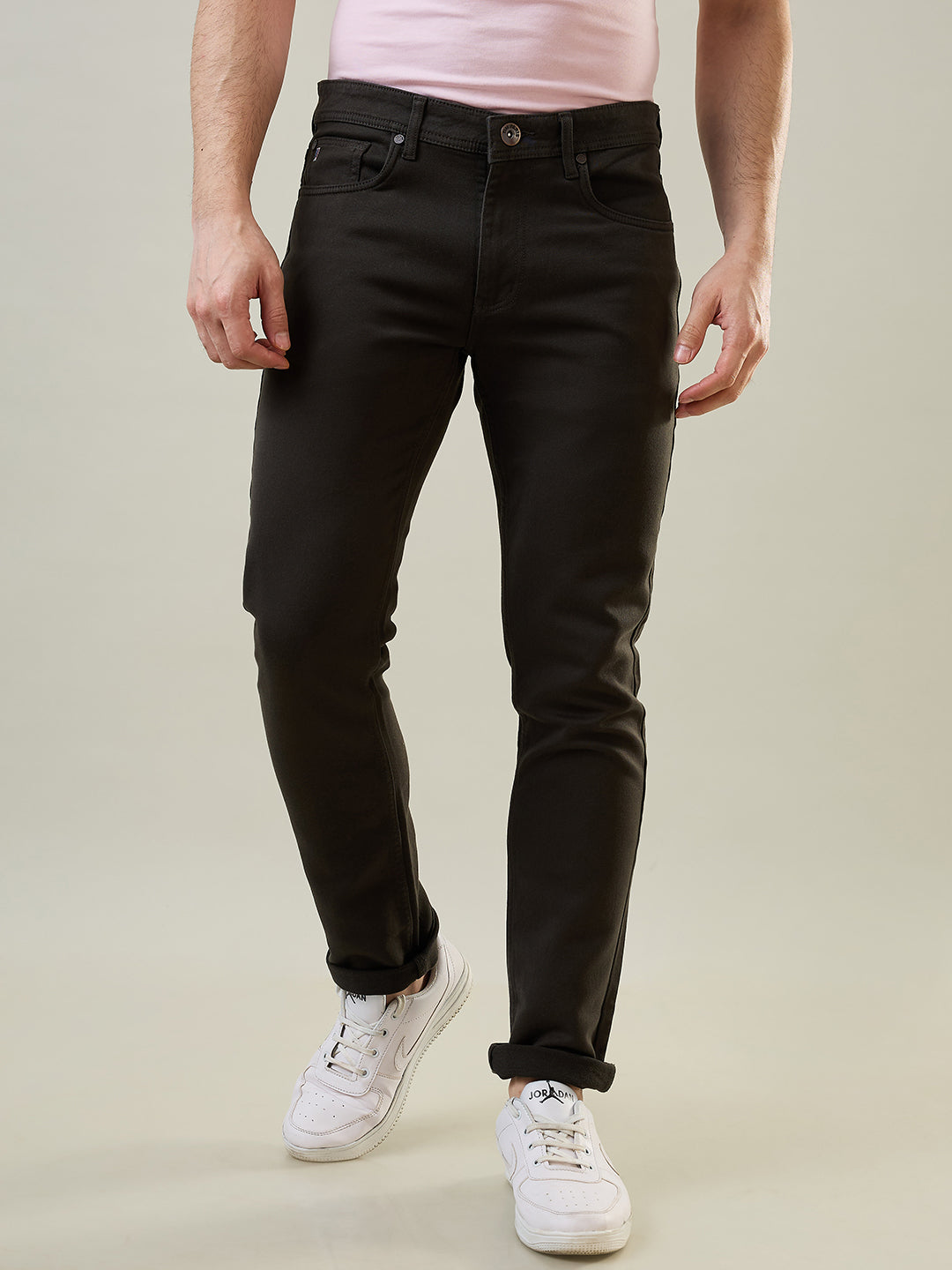 Tim Paris Dark Green Reactive Jeans