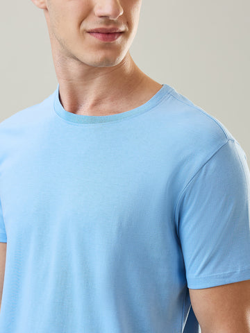 Tim Paris T-Shirt: Dutch Canal Round Neck Solid