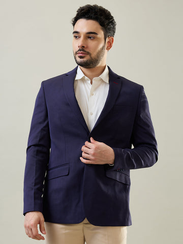 Tim Paris Ink Blue Blazer – Knitted