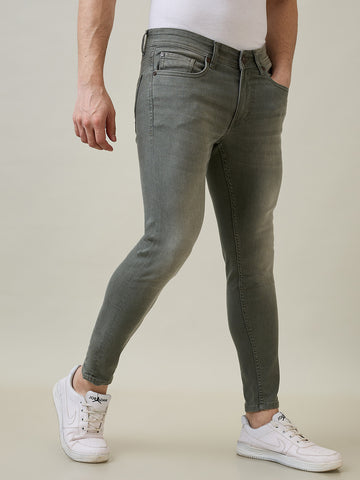 Tim Paris Jeans - Olive Green Ankle Fit Denim