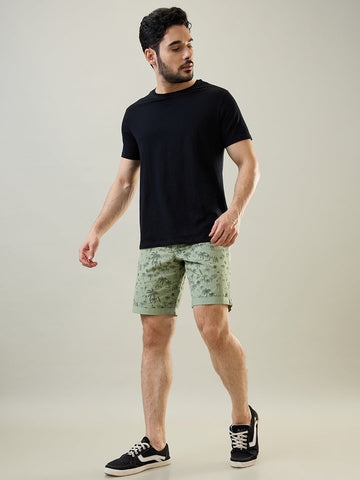 Tim Paris Mint Dyed Stretch Shorts