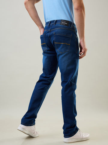 Tim Paris Jeans - Slim Straight Fit in Dark Enzyme Denim