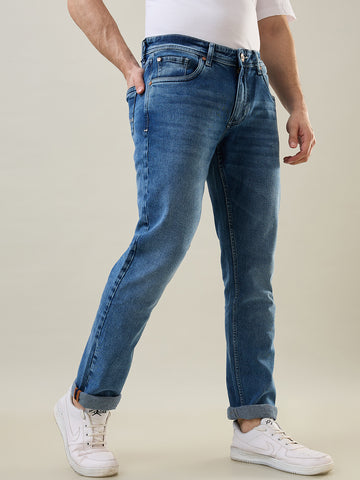 Tim Paris Jeans - Slim Straight Fit in Light Stone Denim