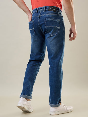 Tim Paris Jeans - Slim Straight Fit in Light Cloud Denim