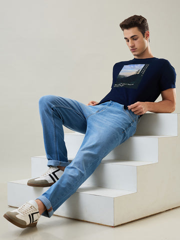 Tim Paris Jeans - Straight Fit in Light Indigo Denim