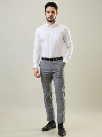 Tim Paris White Formal Shirt