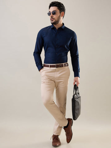 Tim Paris Blue Formal Shirt