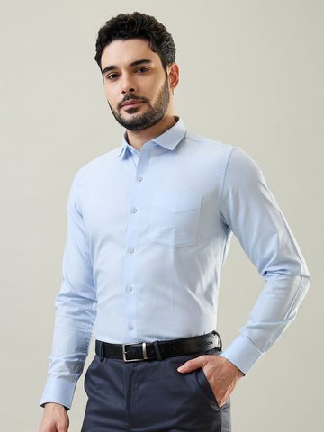 Tim Paris Light Blue Formal Shirt