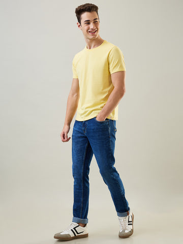 Tim Paris Jeans - Slim Straight Fit in Enzyme Denim