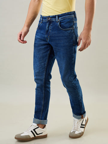 Tim Paris Jeans - Slim Straight Fit in Enzyme Denim