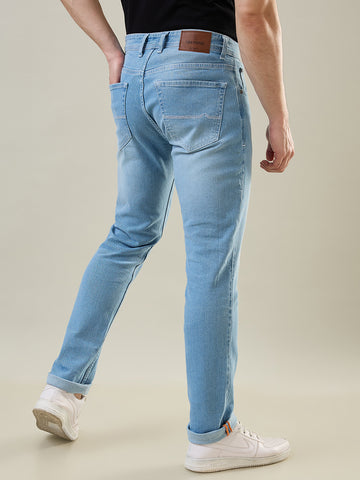 Tim Paris Jeans - Slim Straight Fit in Light Indigo Denim