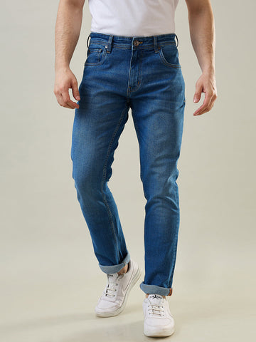 Tim Paris Tint Stone Denim Jeans – Slim Straight Fit