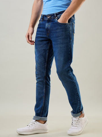 Tim Paris Jeans - Slim Tapered Fit in Tint Stone Denim