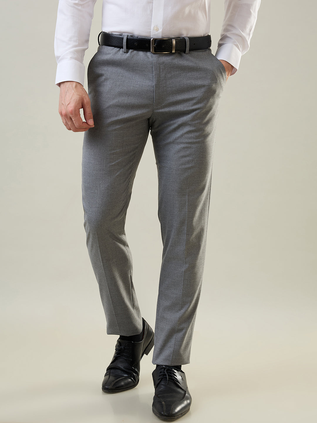 Tim Paris Grey Formal Pant