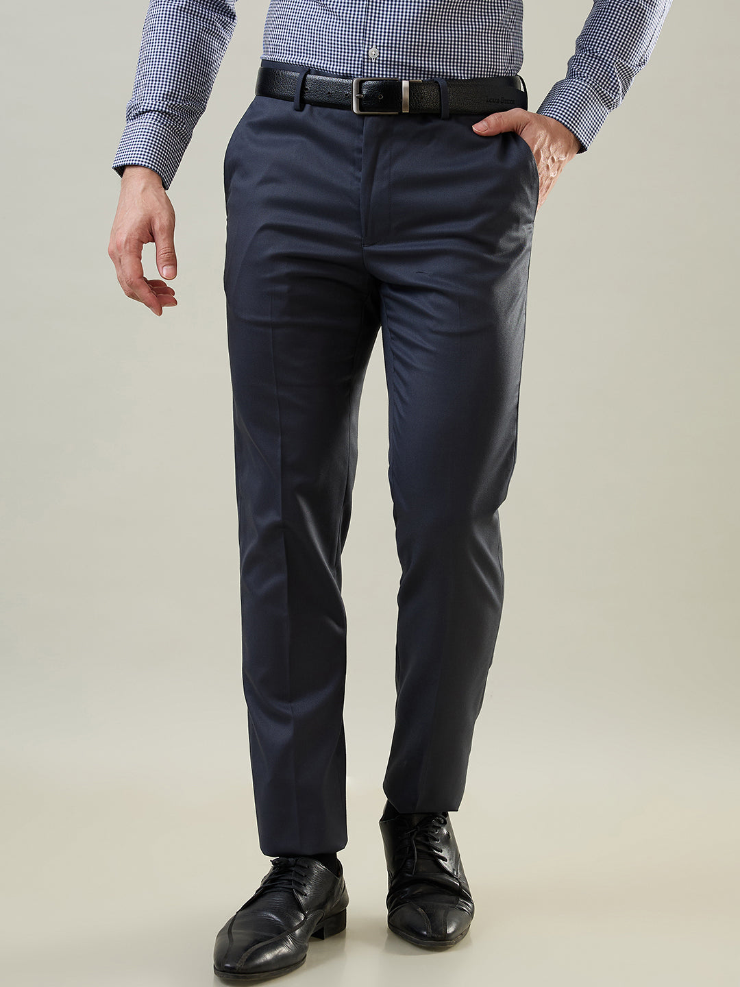 Tim Paris Dark Grey Formal Pant