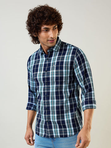 Mens Shirt Checks Green