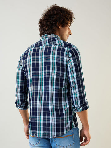 Mens Shirt Checks Green