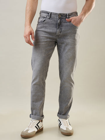 Tim Paris Jeans - Grey Denim Slim Straight Fit