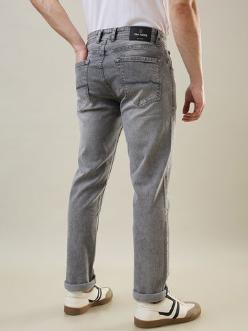 Tim Paris Jeans - Grey Denim Slim Straight Fit