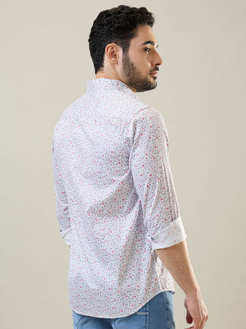 Tim Paris Pink Print Shirt