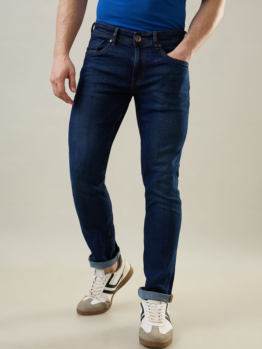 Tim Paris Dark Indigo Denim Jeans