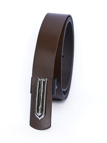 Mens Leather Belt Brown