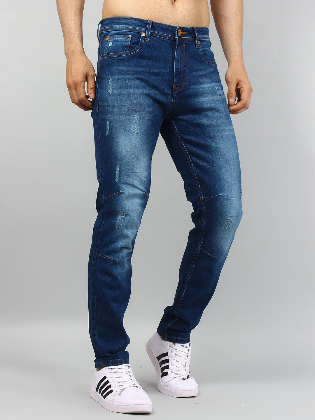 Solid Dark Wash Denim (FERDINAND)