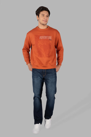 Men's Round Neck Pullover Comfortable for Winter Wear