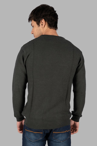 Men's Round Neck Pullover for Winterwear